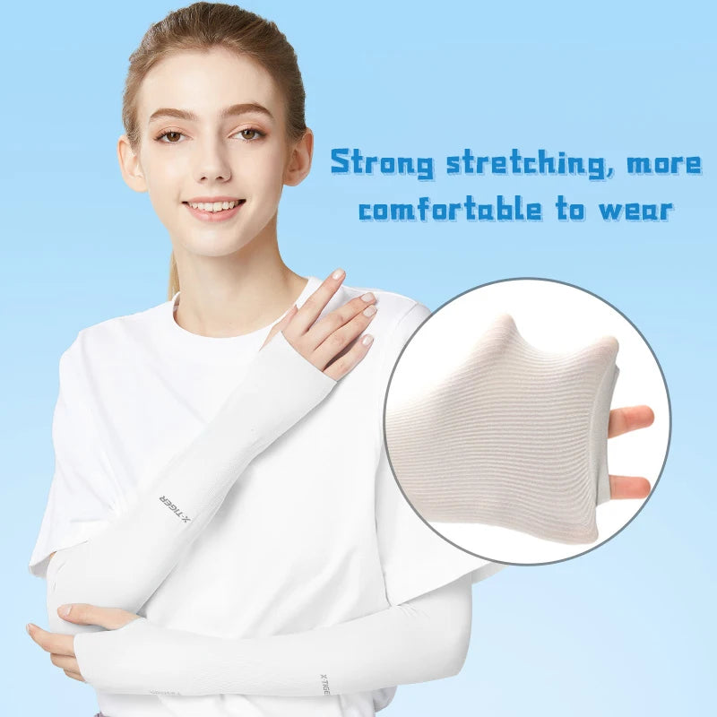 X-TIGER Arm Sleeves Ice Fabric