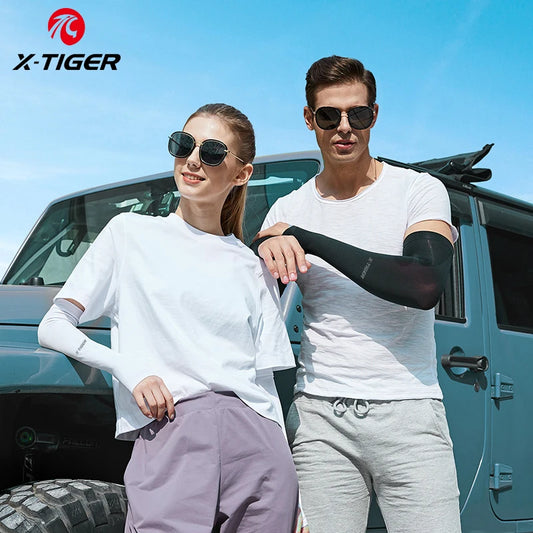 X-TIGER Arm Sleeves Ice Fabric