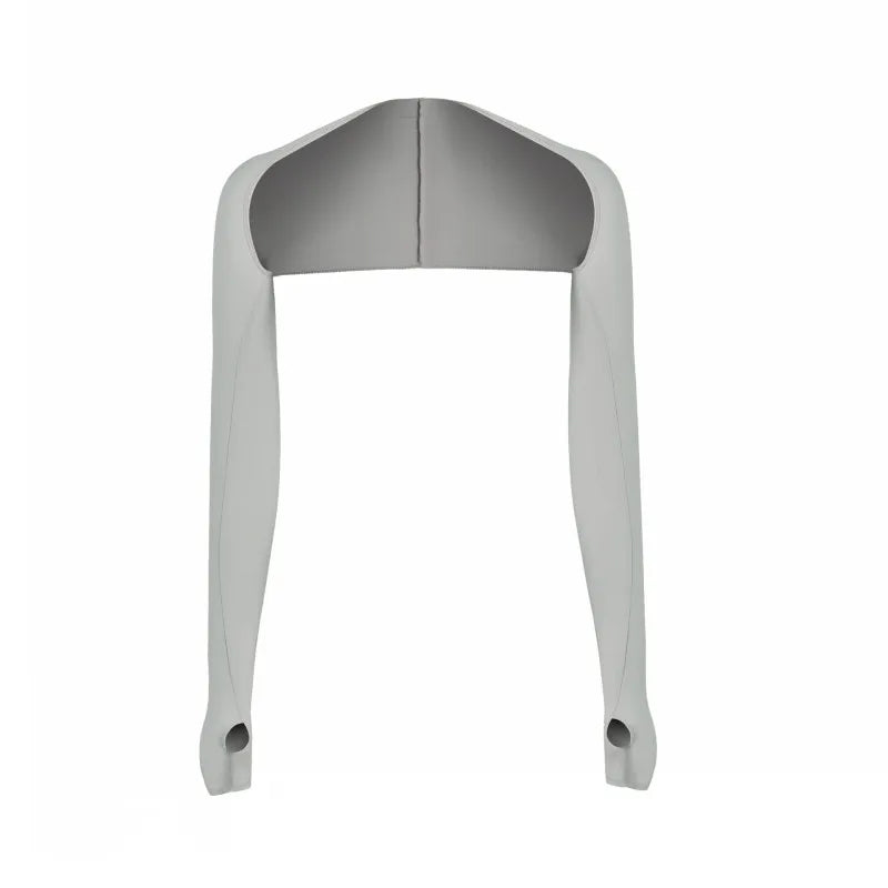 One Shoulder Sleeves Neck Shading and UV Protection Sleeves