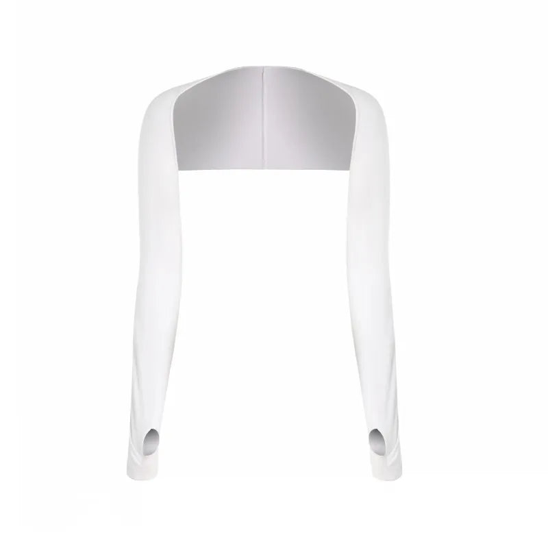 One Shoulder Sleeves Neck Shading and UV Protection Sleeves